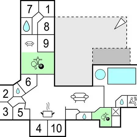 度假居 In With Sauna *